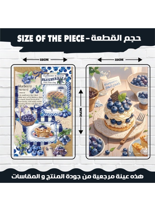 طقم ديكور 12 لوحة جدارية فاخرة للمطبخ وغرف الطعام بورق كوشيه 300 جرام،   تصميمات عصرية لصور الأطعمة والمخبوزات والحلويات الملونة والشهية، مثالية لديكور المنزل والمطاعم والكافيهات الراقية جداً. - Image 3